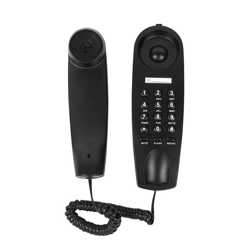 โทรศัพท์บ้าน โทรศัพท์แขวนผนัง  REACH รุ่น HT-9902 สีดำ_3